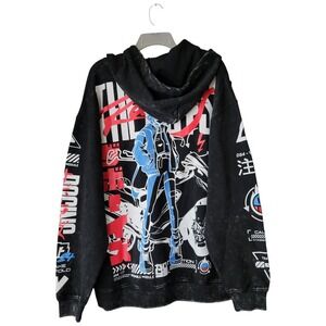 The Boys Nitrous Racing Black Mineral Wash Hoodie Size XL Rare HTF Sold Out NWT